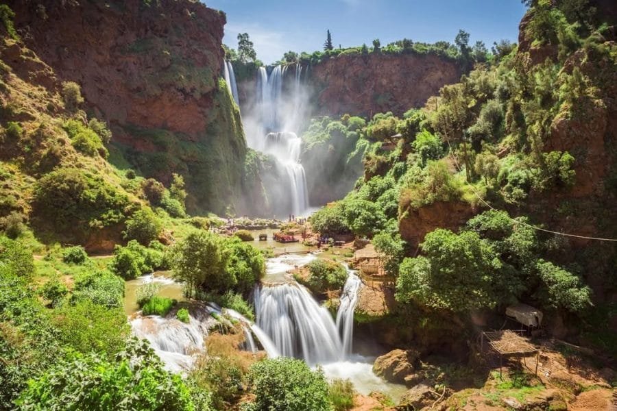 ouzoud waterfalls cascades day trip