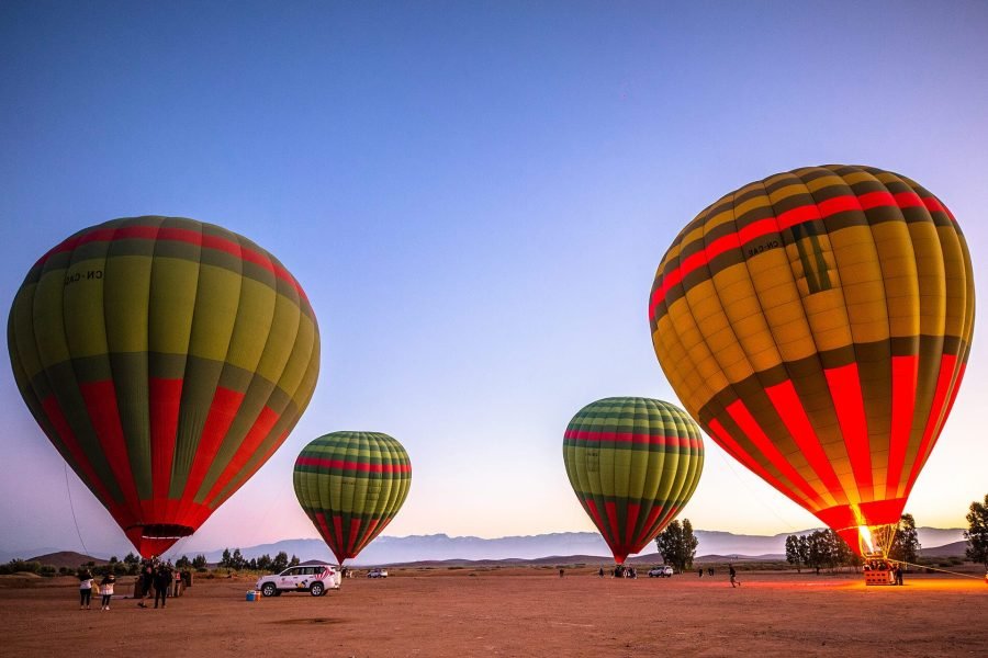 Book hot air balloon activity tour in Marrakech